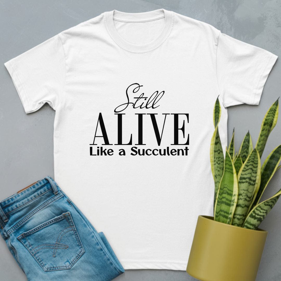 Still Alive Shirt White / S