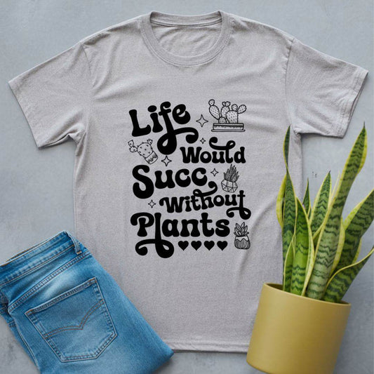 Succulent Life Shirt Sport Grey / S