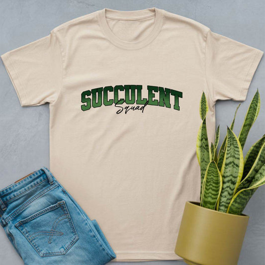 Succulent Squad Shirt Natural / S
