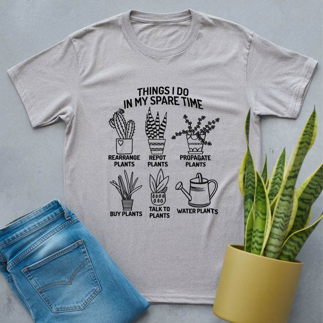 Things I Do in My Spare Time Shirt Sport Grey / S