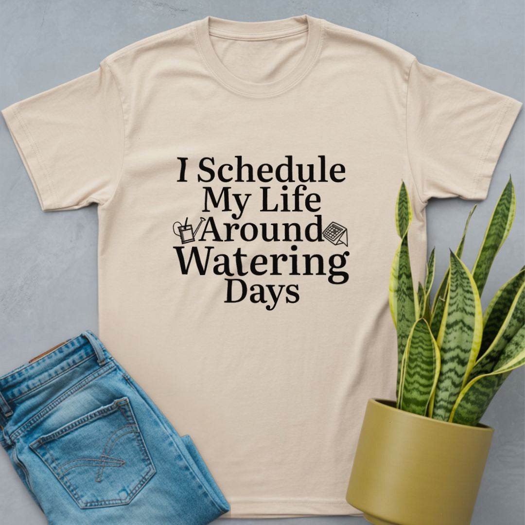 Watering Days Life Shirt Natural / S