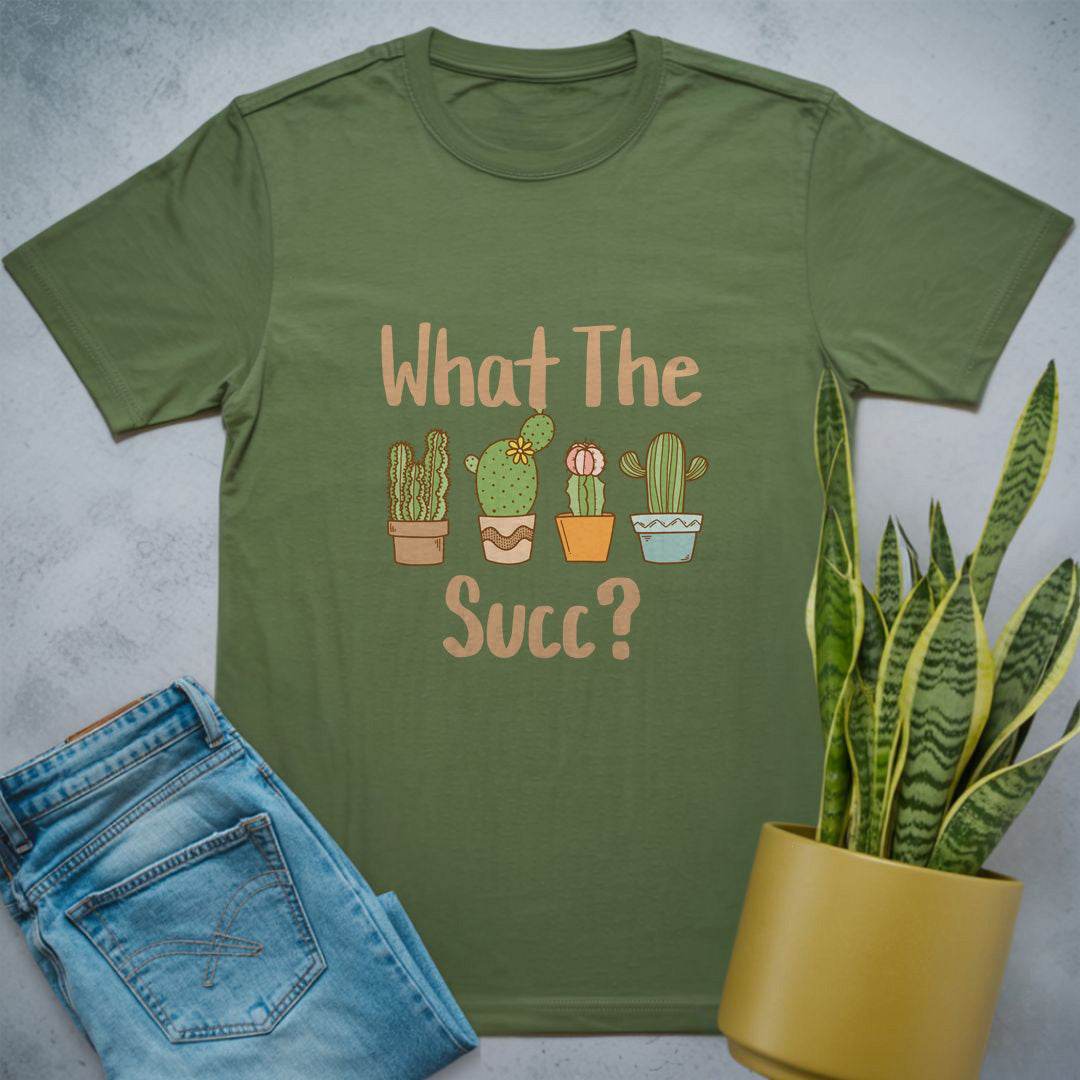 What the Succ Shirt Military Green / S