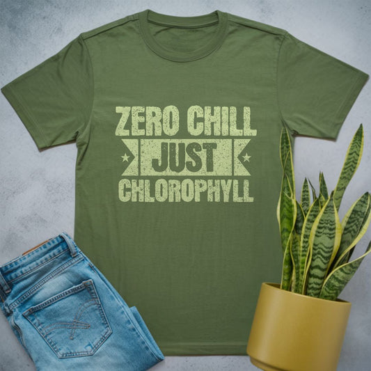 Zero Chill Just Chlorophyll Shirt Military Green / S