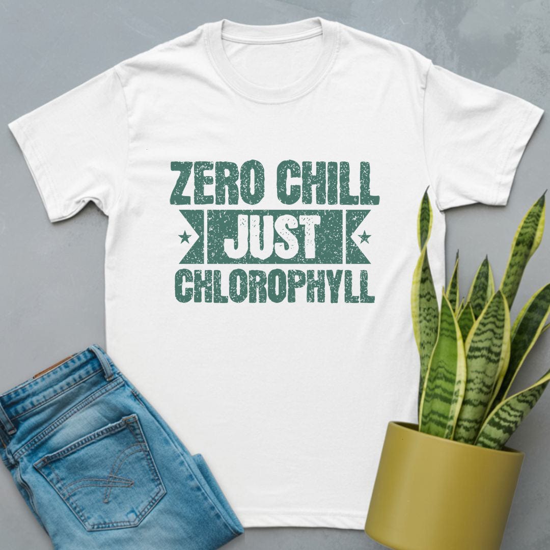 Zero Chill Just Chlorophyll Shirt White / S
